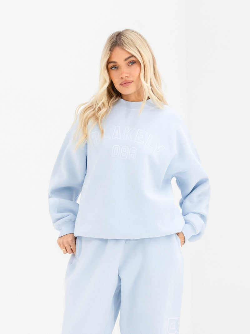 Alexis Oversized Sweater - Powder Blue