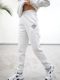 Women's Varsity Sweatpants - Marl White
