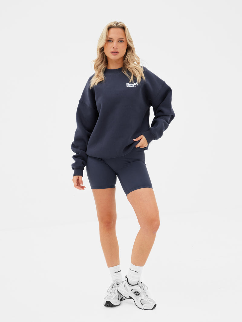 Motion Oversized Sweater - True Navy