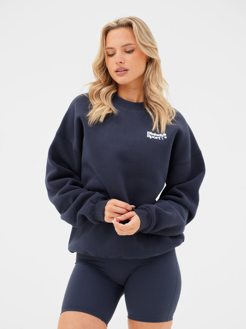 Motion Oversized Sweater - True Navy