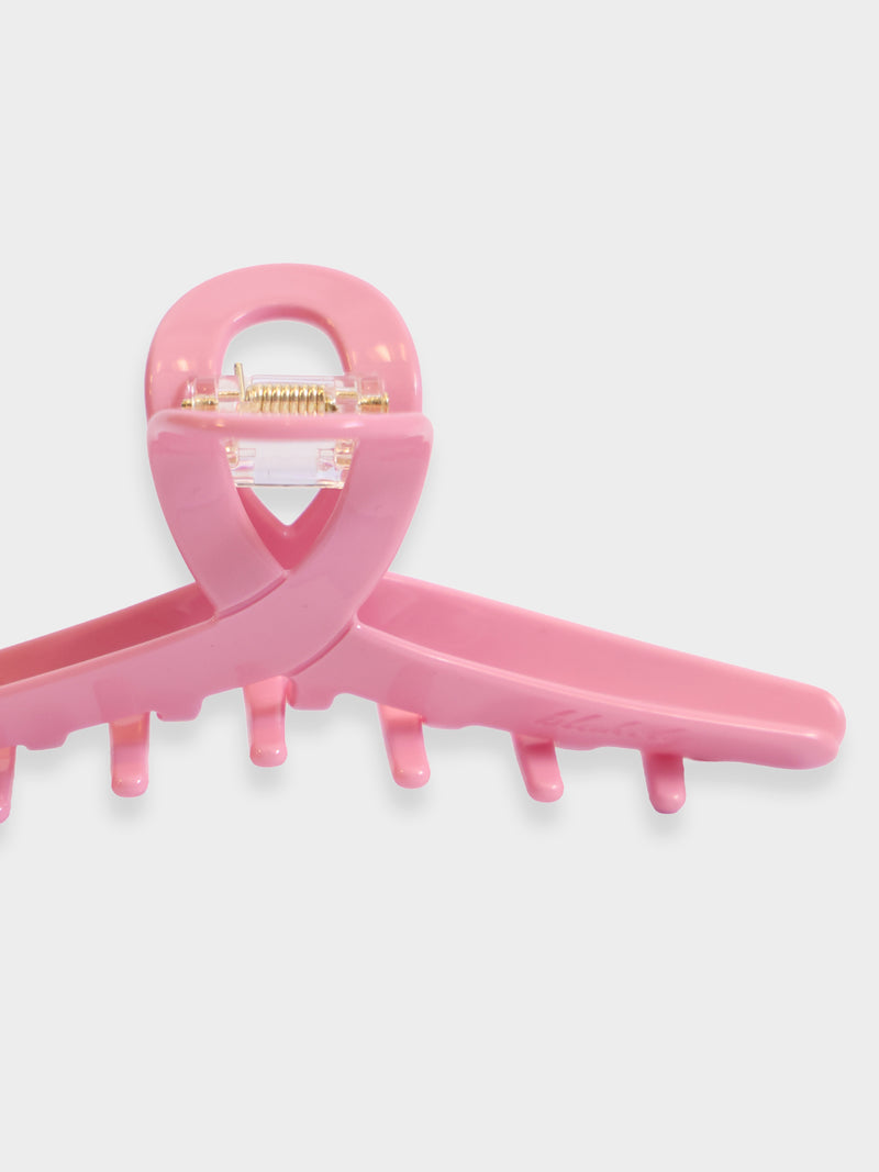 Blakely Loop Hair Claw Clip - Pink