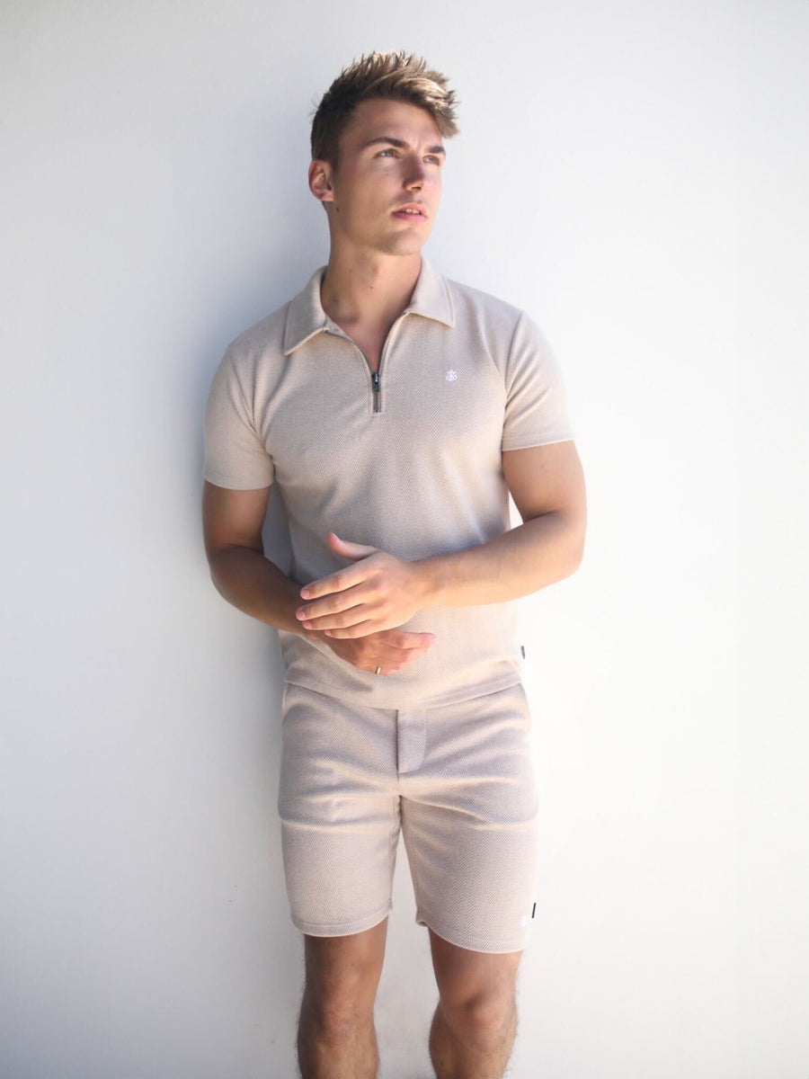 Positano Polo Shirt - Tan