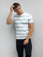 Loano Stripe T-Shirt - Sage