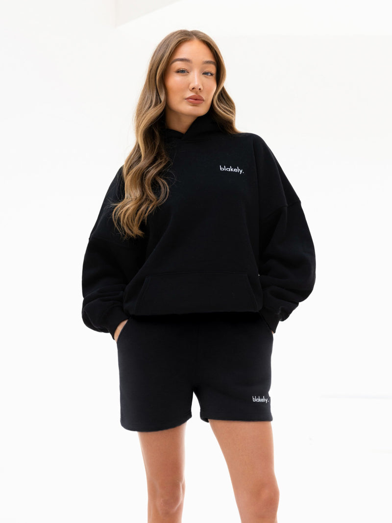 Sami Jogger Shorts - Black