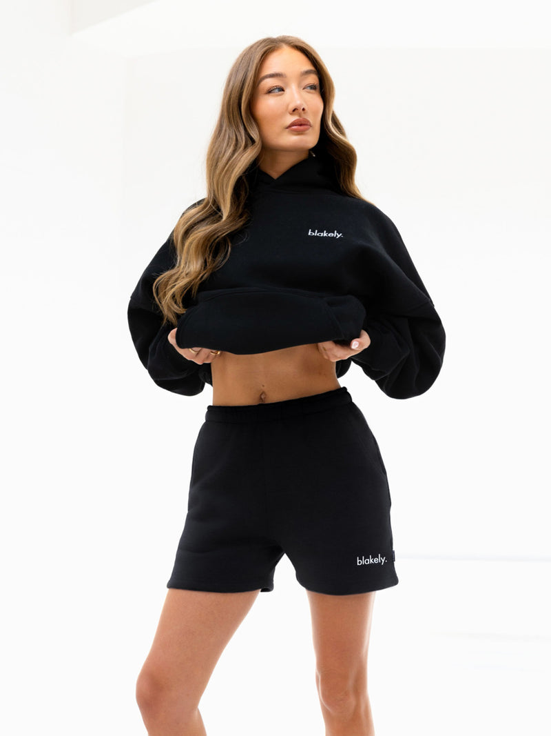 Sami Jogger Shorts - Black