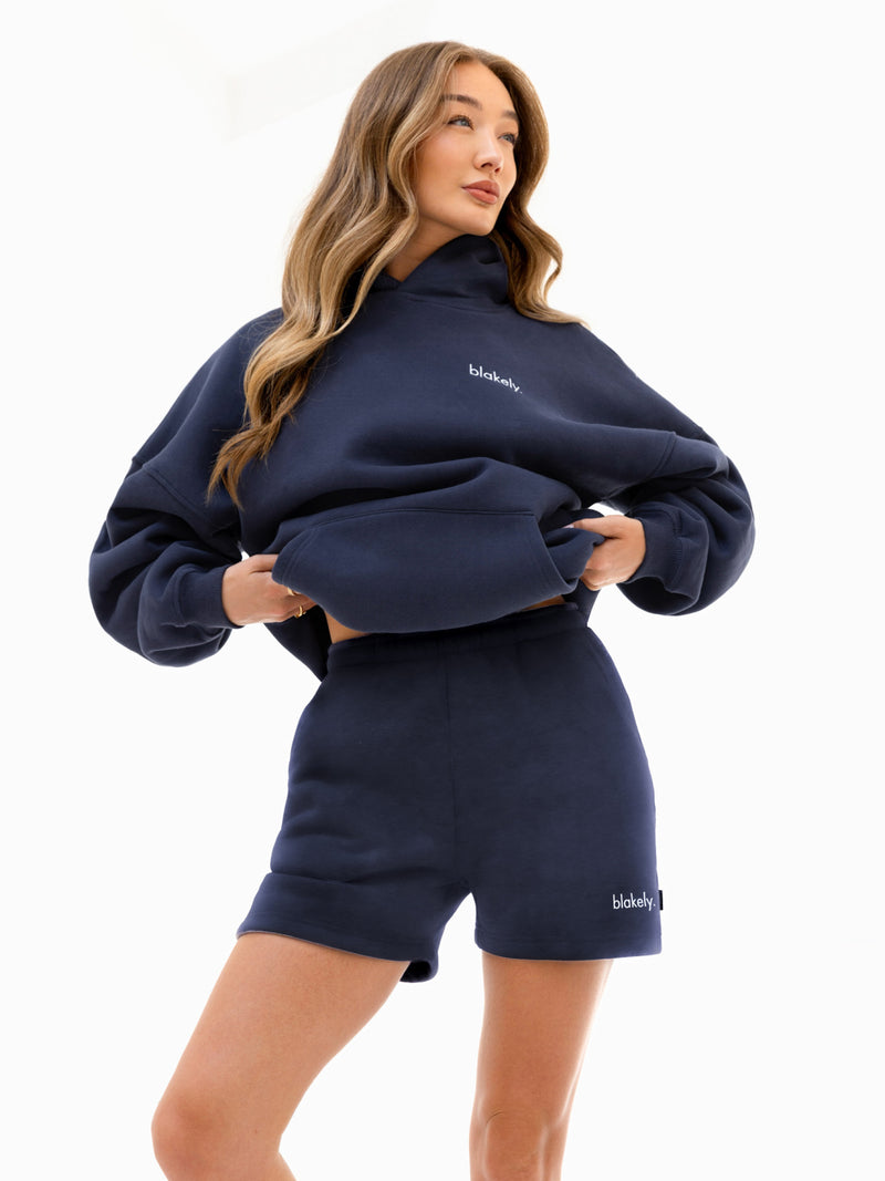 Sami Jogger Shorts - True Navy
