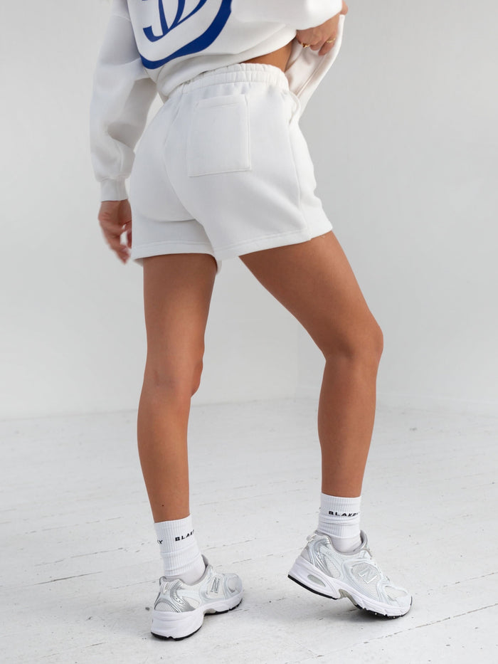 Milano Jogger Shorts - Flat White
