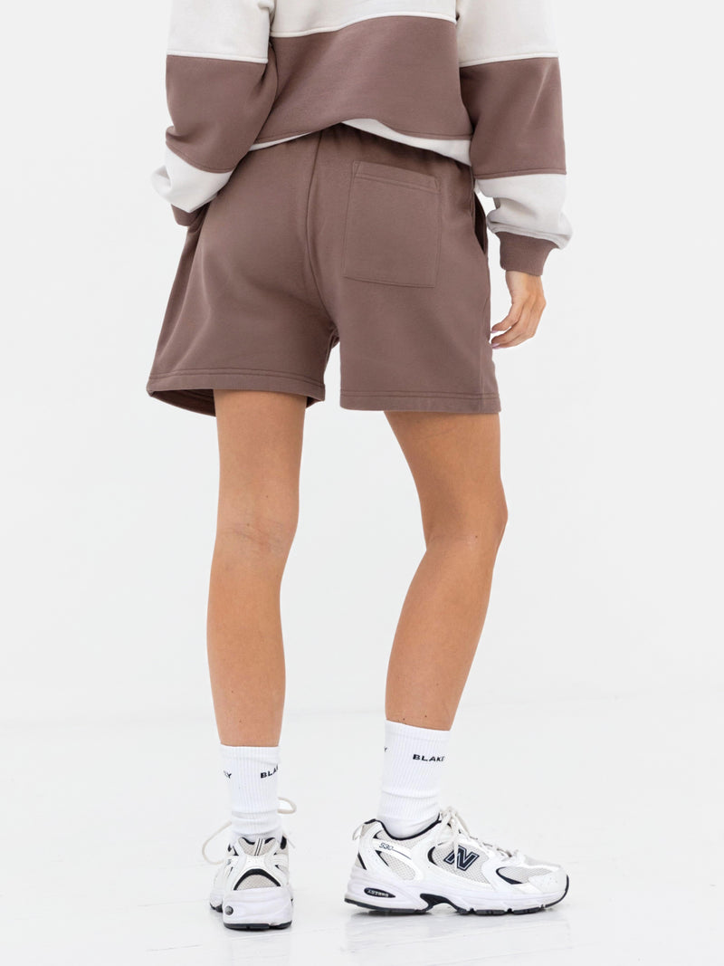 Harper Jogger Shorts - Light Brown