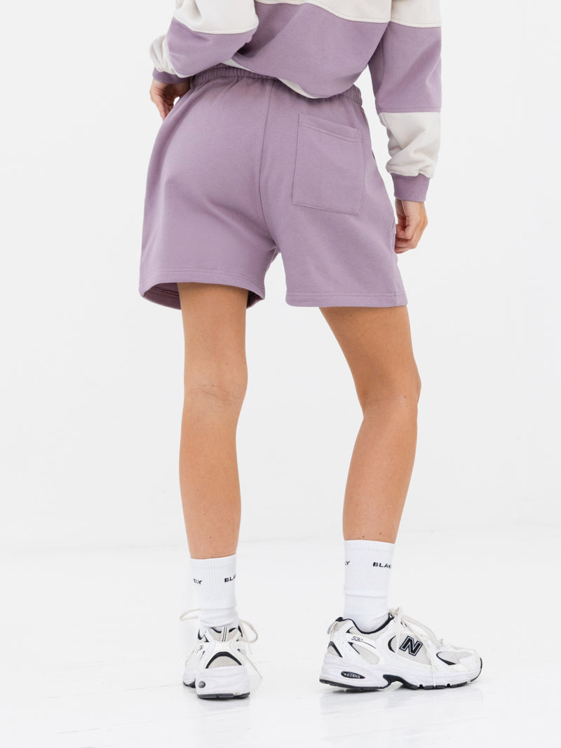Harper Jogger Shorts - Lilac