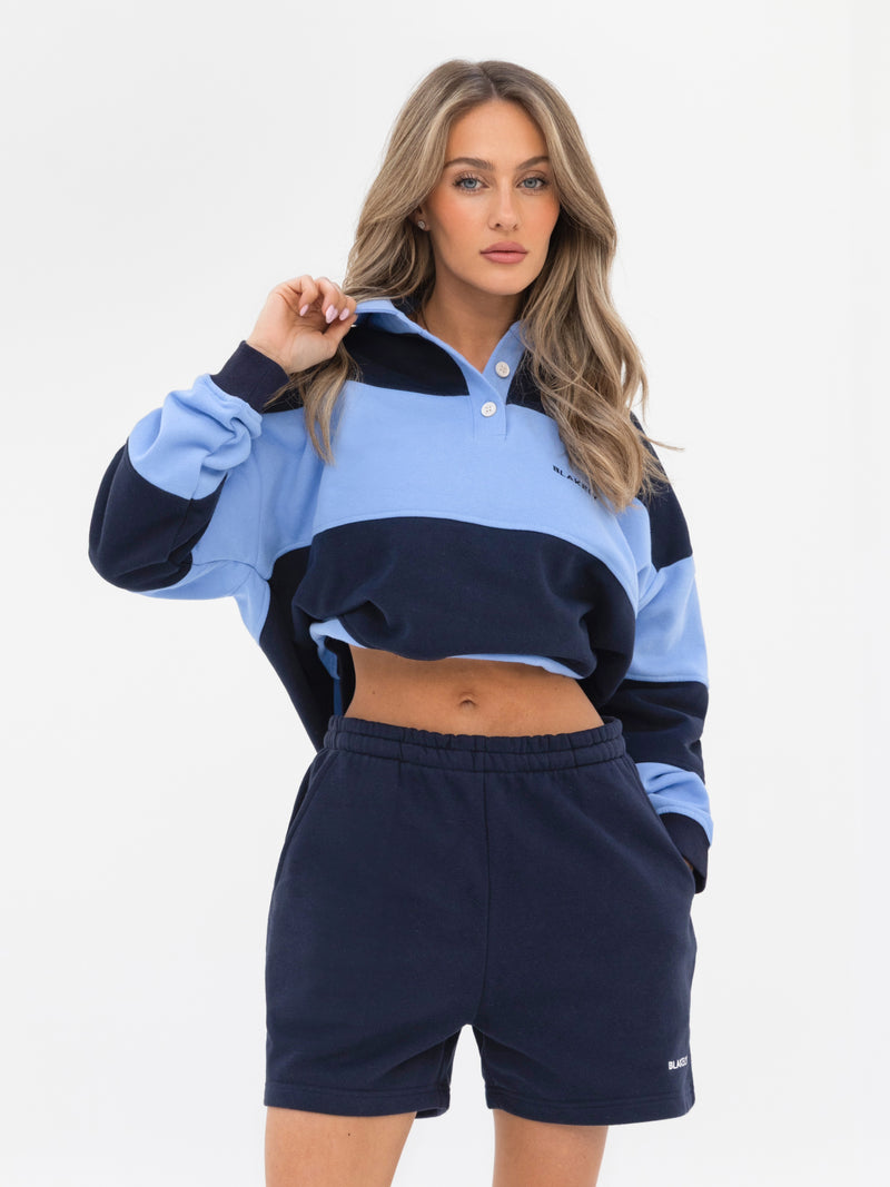 Harper Jogger Shorts - Navy