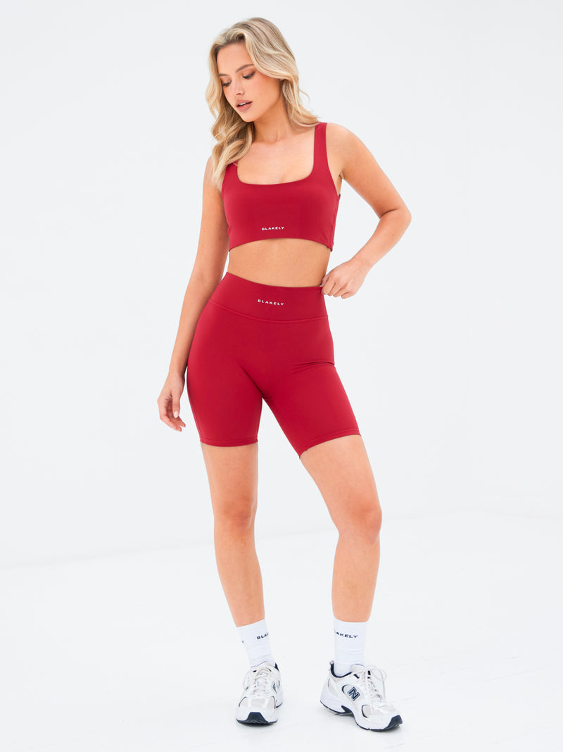 Ultimate Active Shorts - Cherry Red