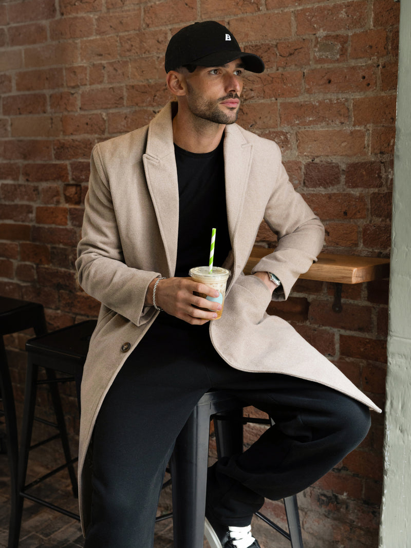 Knightsbridge Tailored Coat - Beige