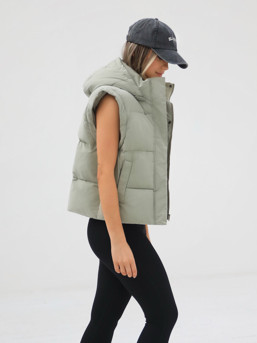 Ultimate Puffer Coat - Sage Green