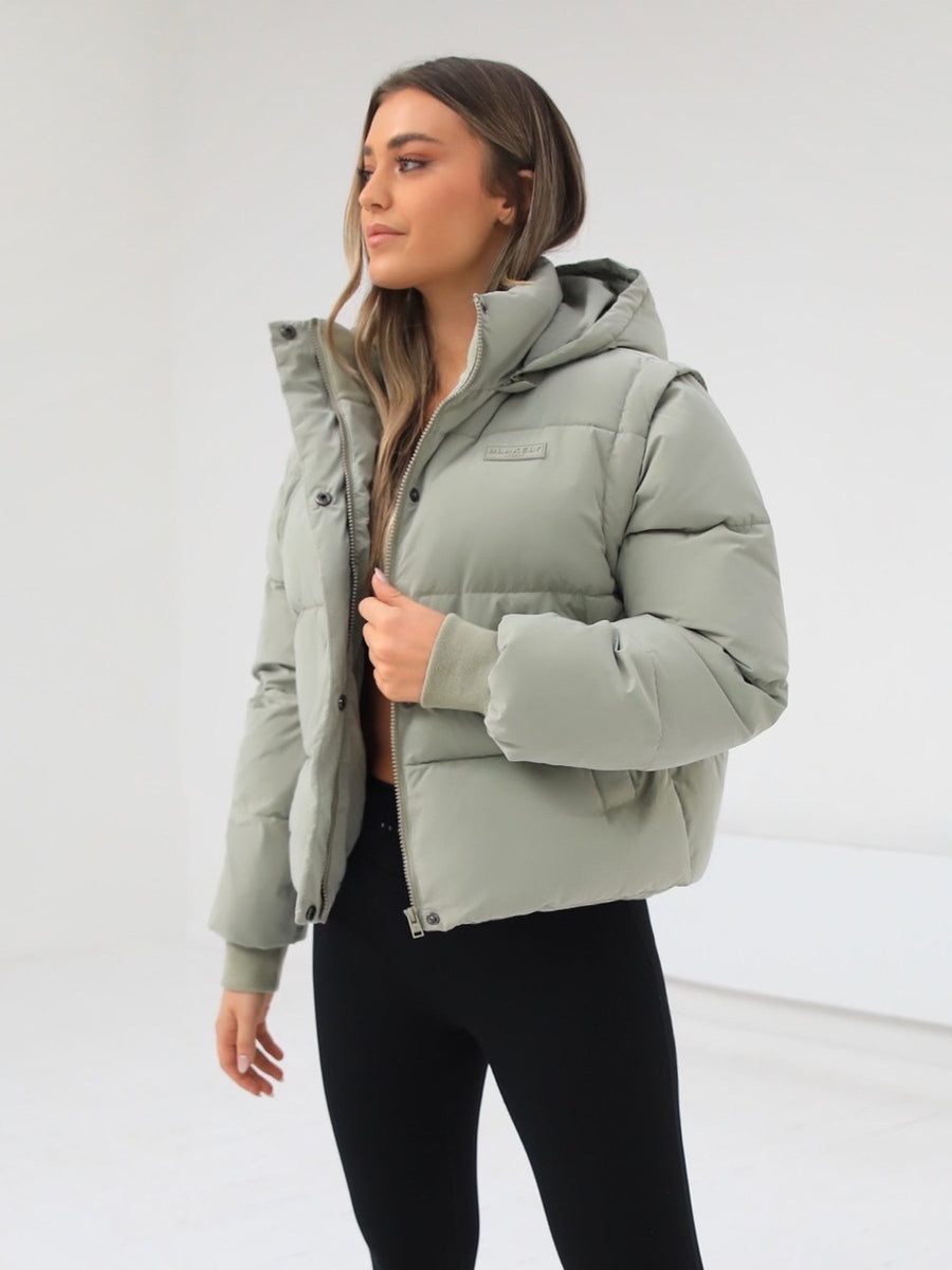 Ultimate Puffer Coat - Sage Green