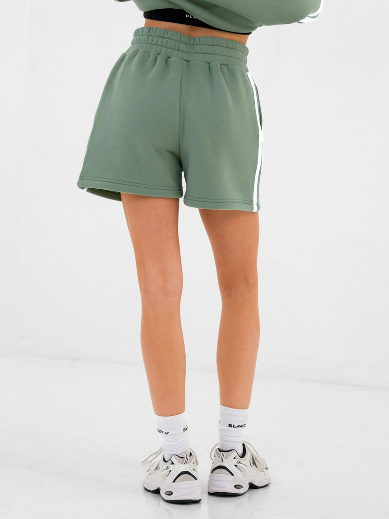 Amber Jogger Shorts - Green