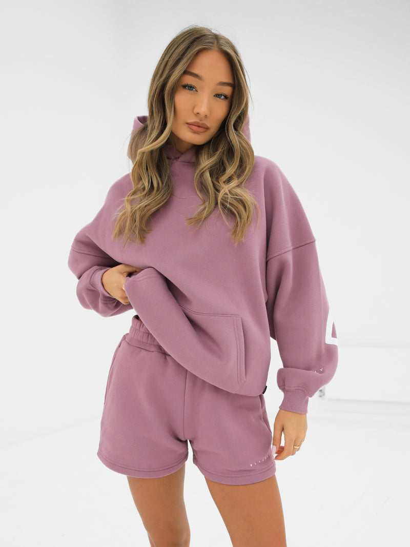 Isabel Jogger Shorts - Dusty Pink