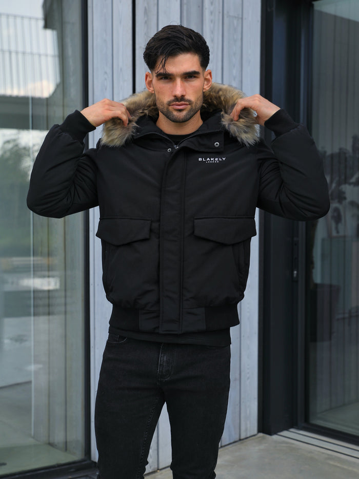 Men's Coats with Fur Hoods