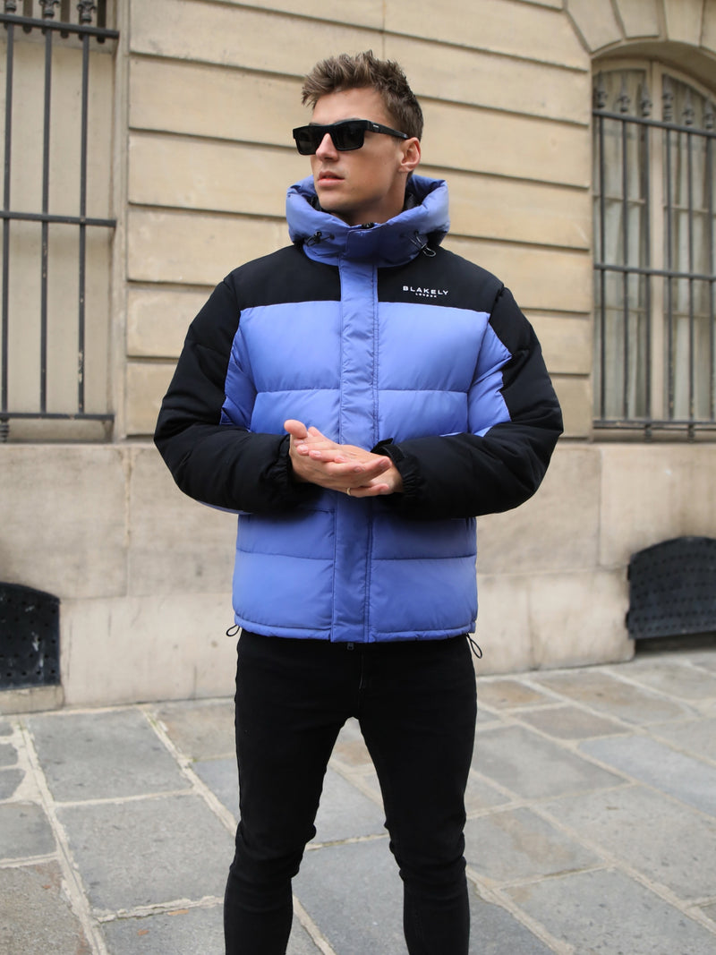 Tampa Puffer Coat - Blue