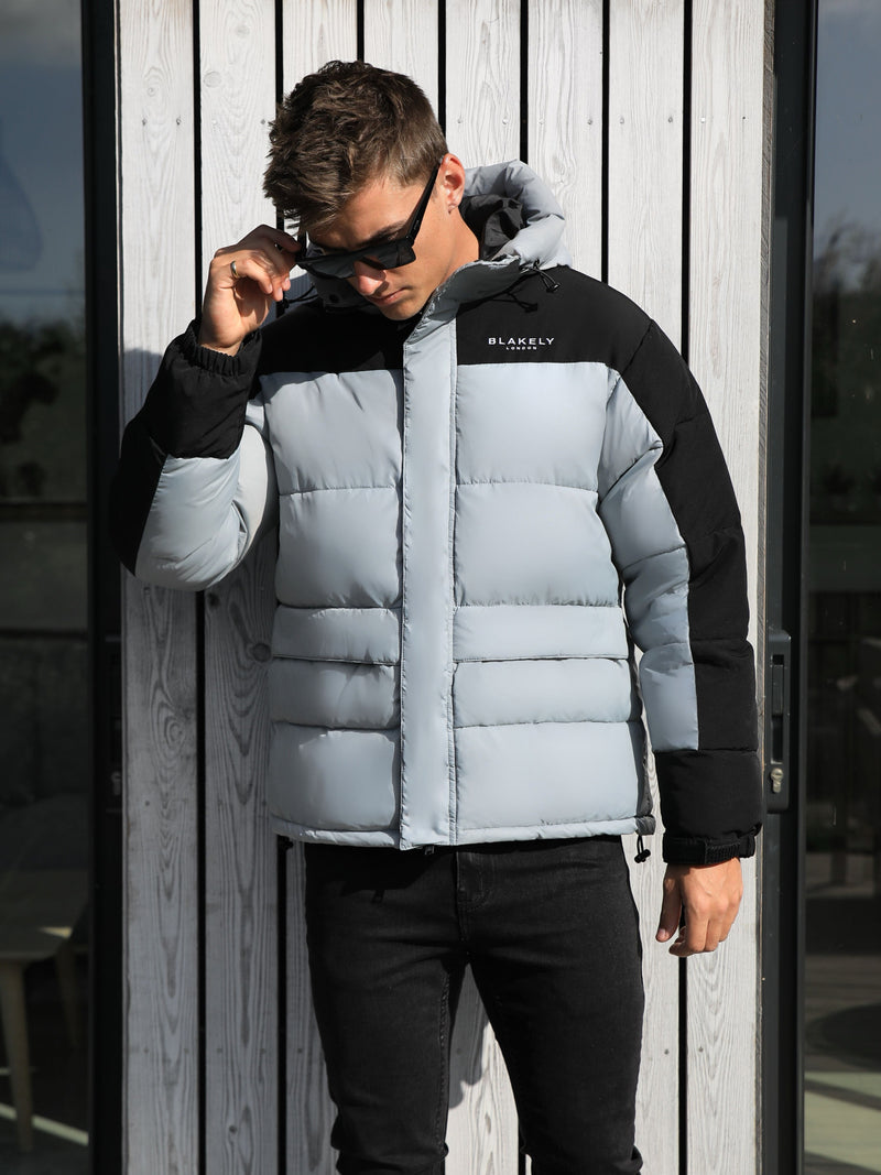 Tampa Puffer Coat - Grey