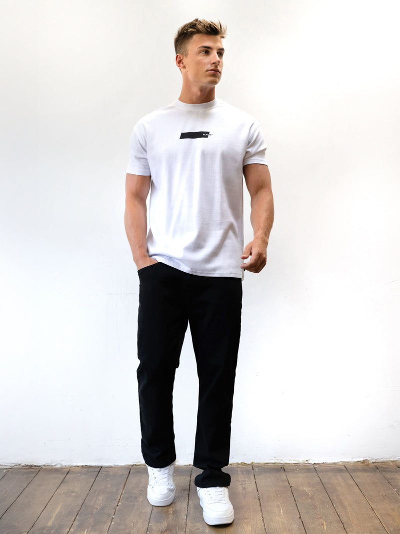 Kobe Italic Relaxed T-Shirt - White