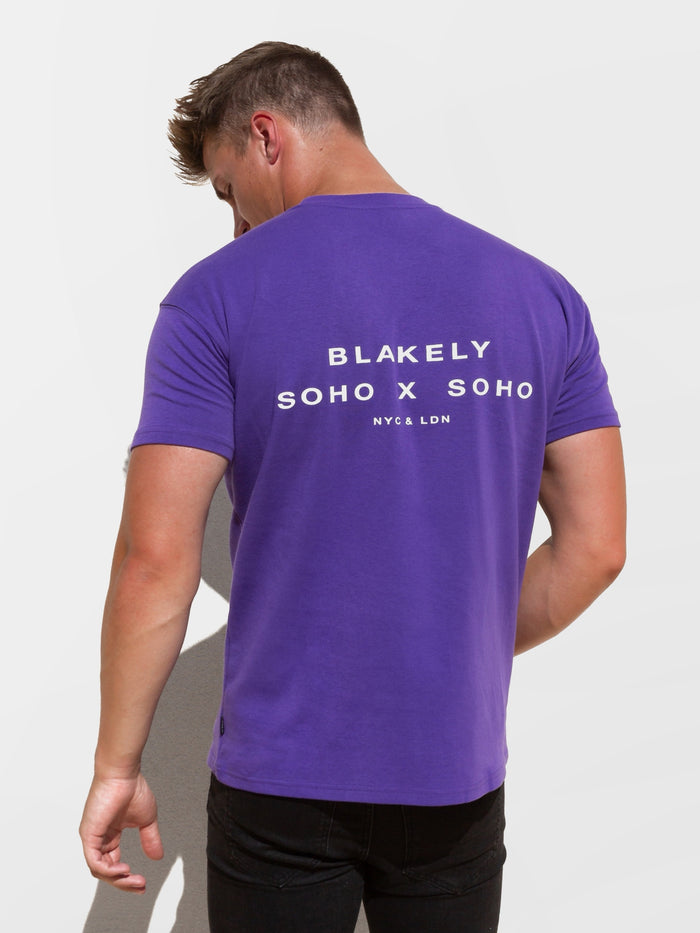 Soho Relaxed T-Shirt - Purple