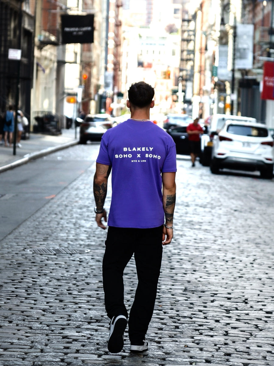 Soho Relaxed T-Shirt - Purple