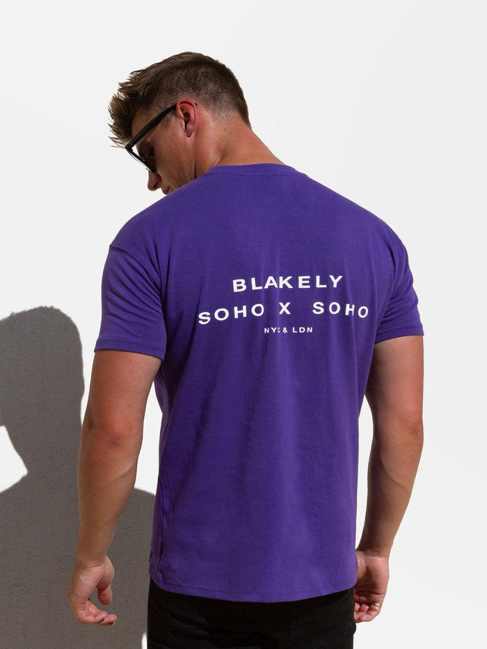 Soho Relaxed T-Shirt - Purple