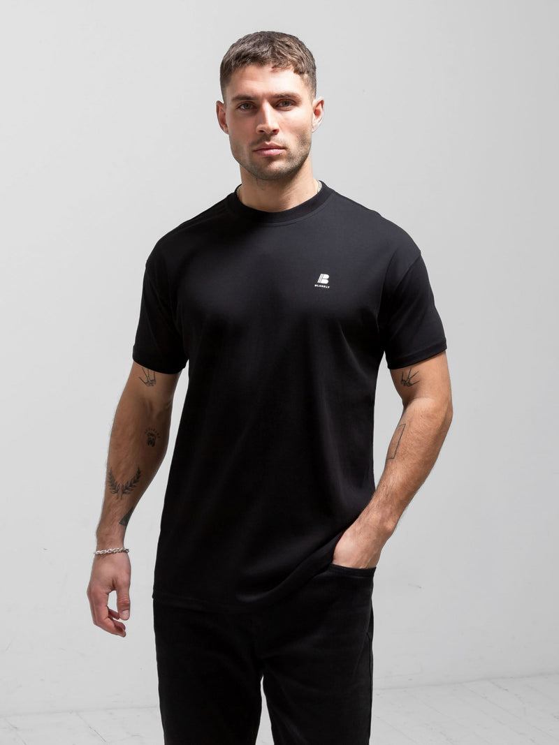 Apex Tech Relaxed T-Shirt - Black