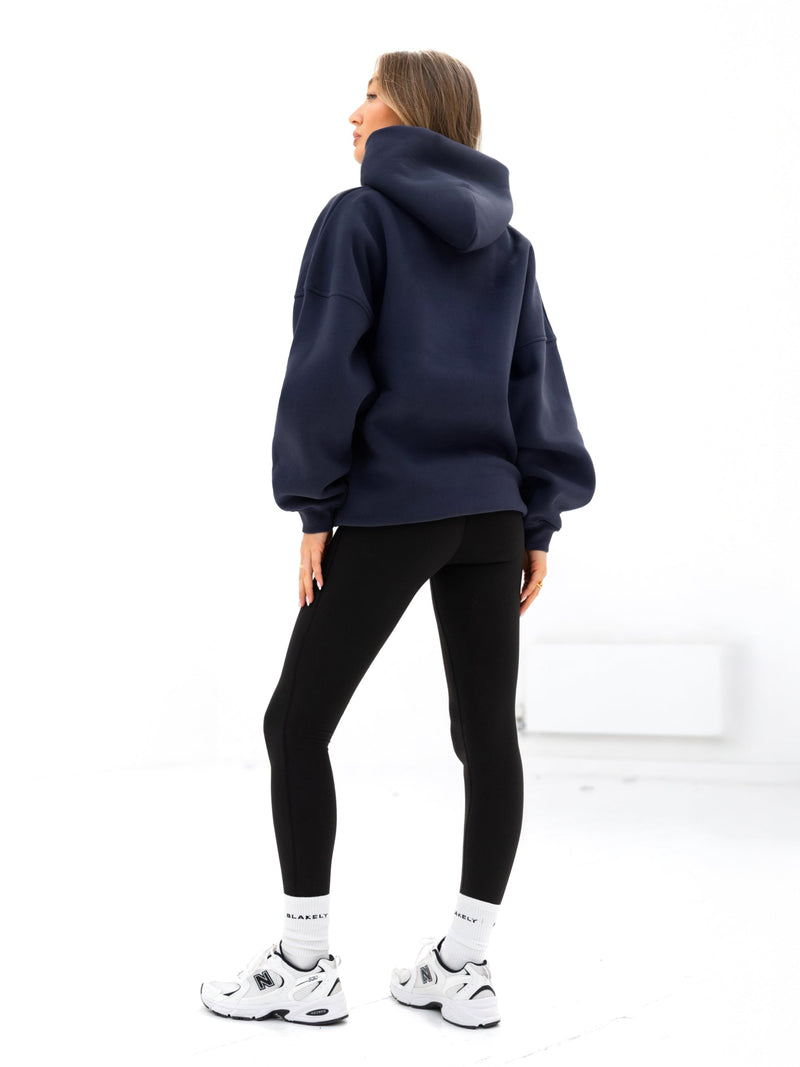 Melrose Oversized Hoodie - True Navy