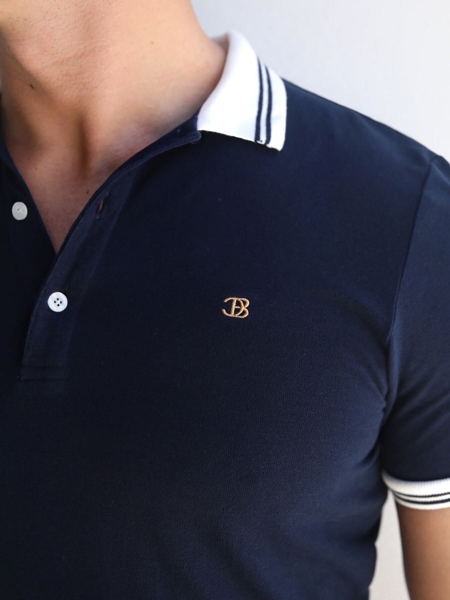 Dalston Polo- Navy