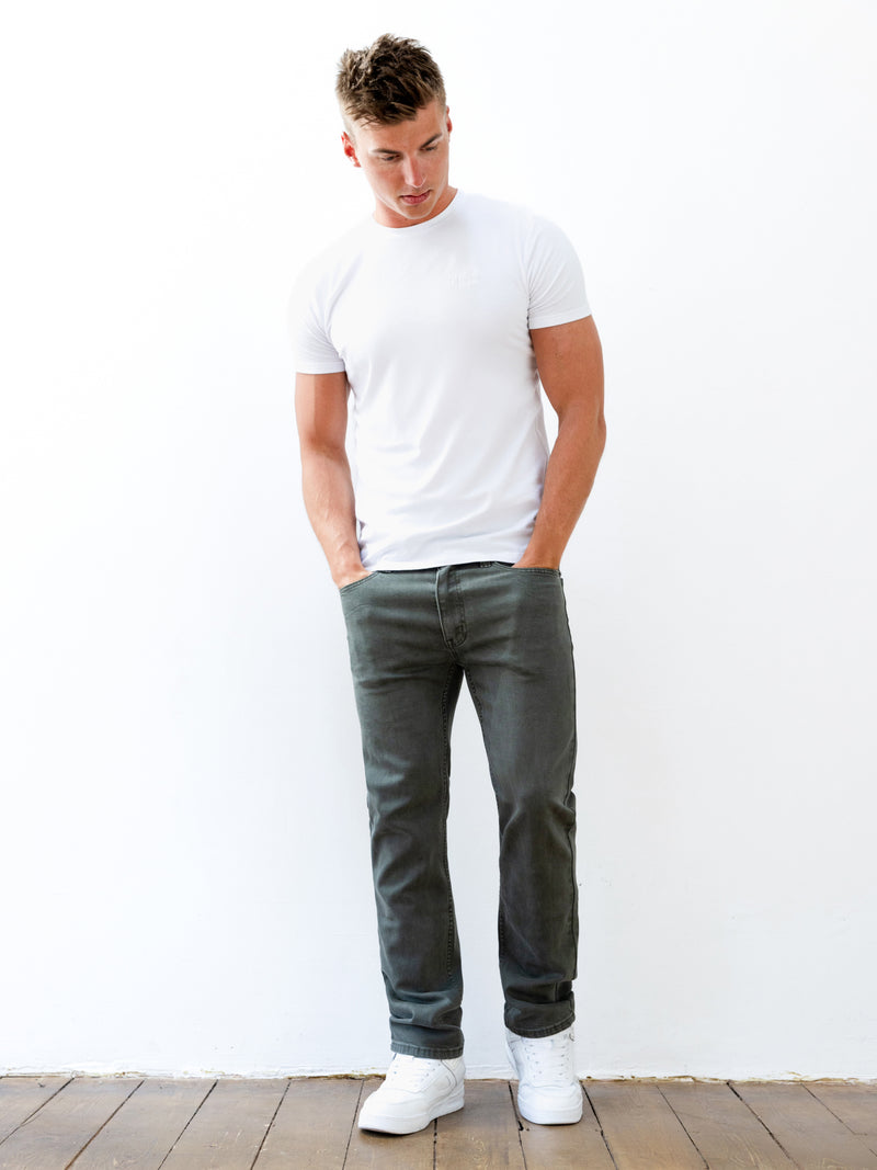 Vol.13 Straight Jeans - Khaki