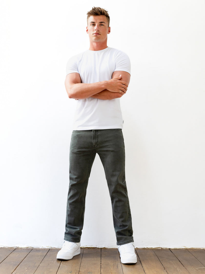 Vol.13 Straight Jeans - Khaki