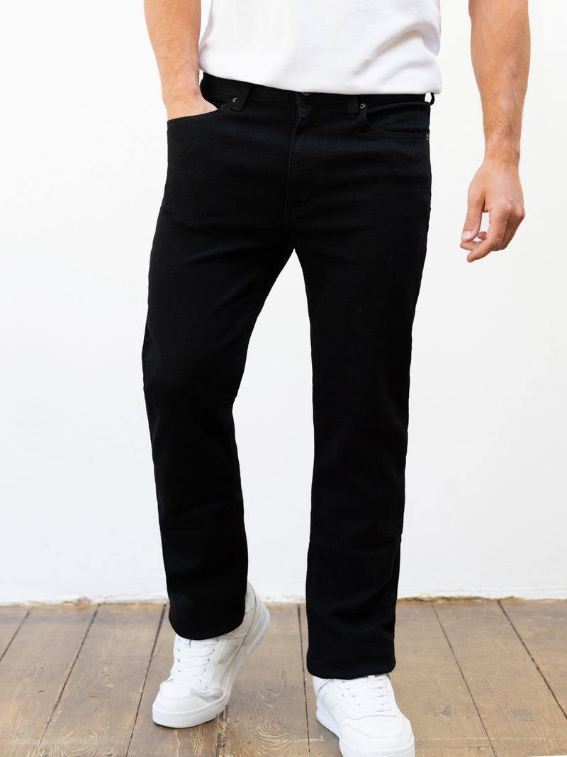 Buy Blakely Black Straight Jeans Free delivery on orders
