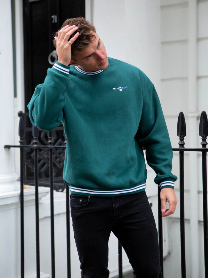 Bexley Relaxed Jumper - Green