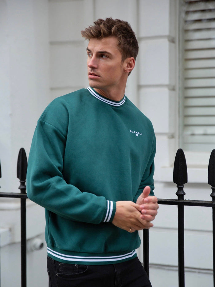 Bexley Relaxed Jumper - Green