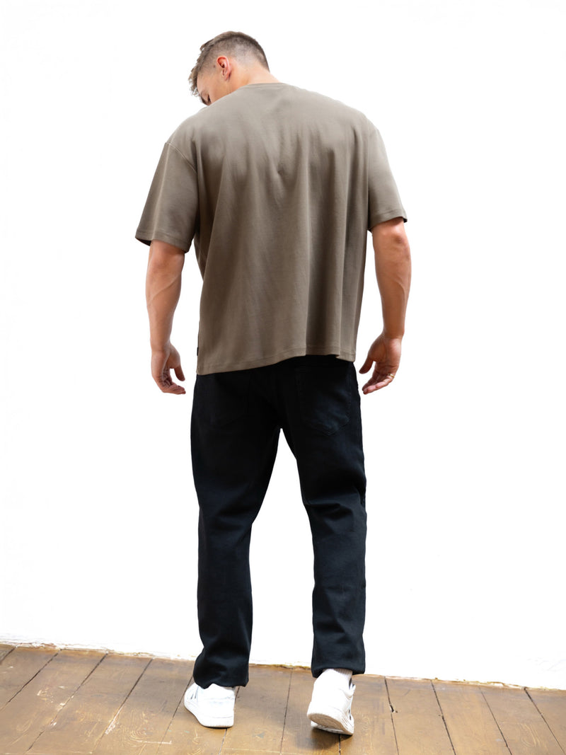 Mercer Unfitted T-Shirt - Khaki Brown