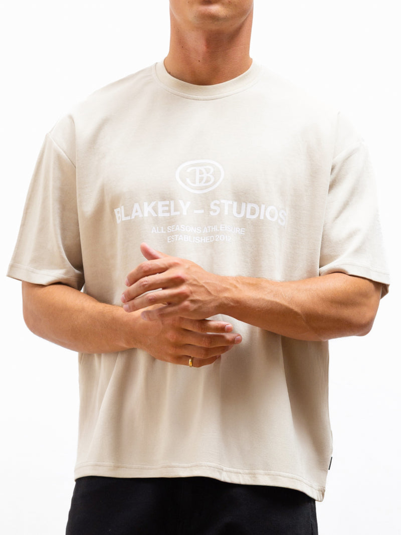 Mercer Unfitted T-Shirt - Dune