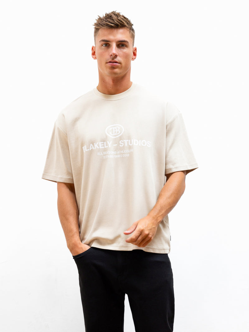 Mercer Unfitted T-Shirt - Dune