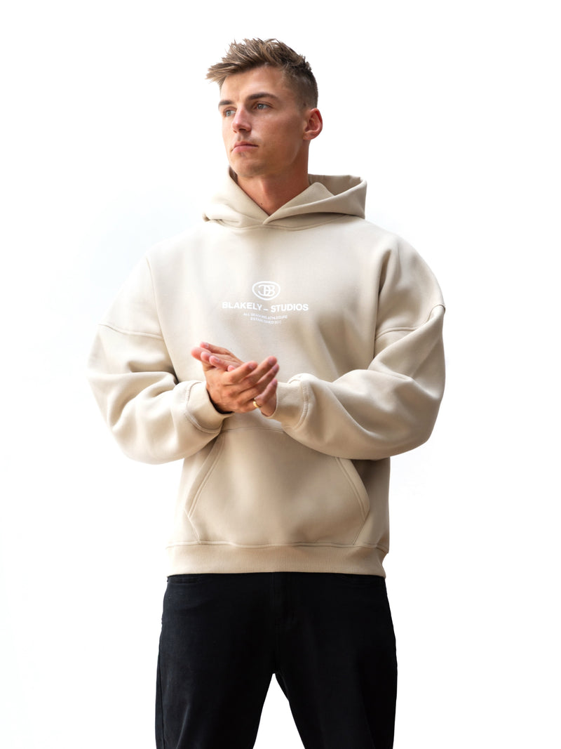 Mercer Relaxed Hoodie - Dune