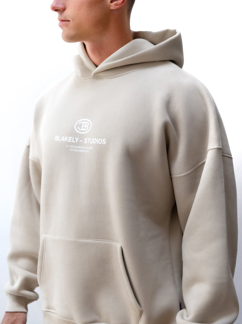 Mercer Relaxed Hoodie - Dune