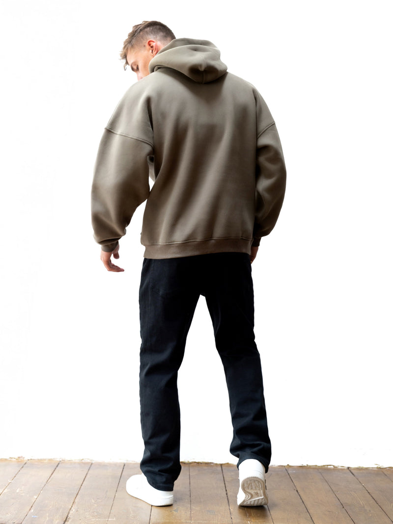 Mercer Relaxed Hoodie - Khaki Brown