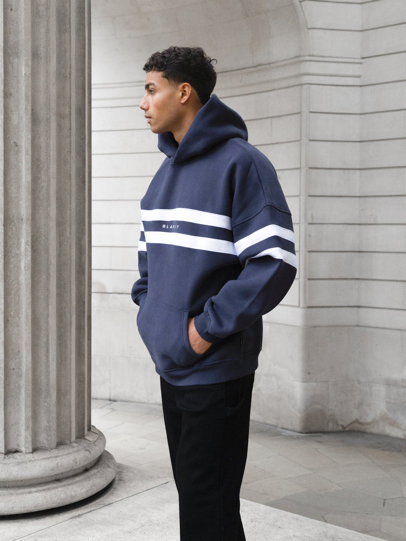 Noah Relaxed Hoodie - True Navy