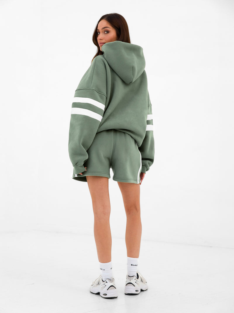 Amber Oversized Hoodie - Green