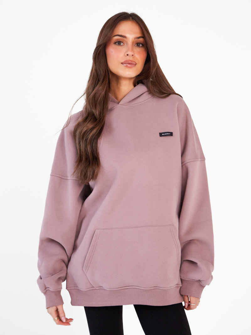 Olivia Oversized Hoodie - Dusty Pink