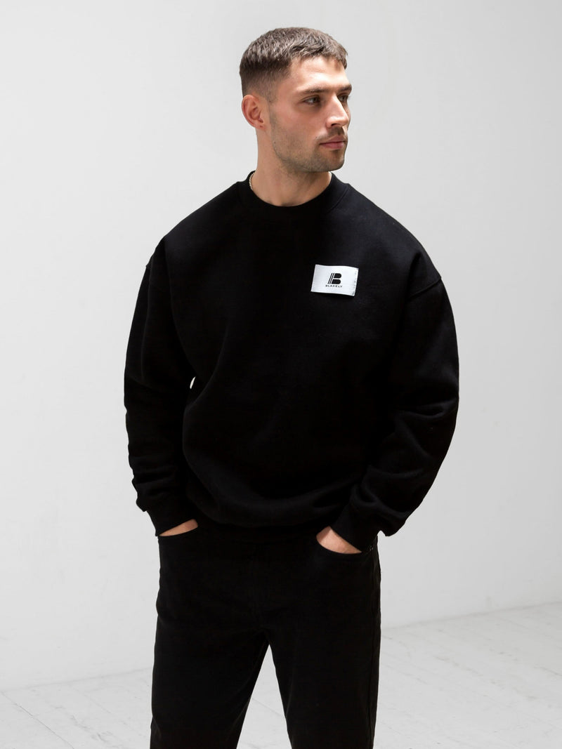 Apex Label Sweater - Black