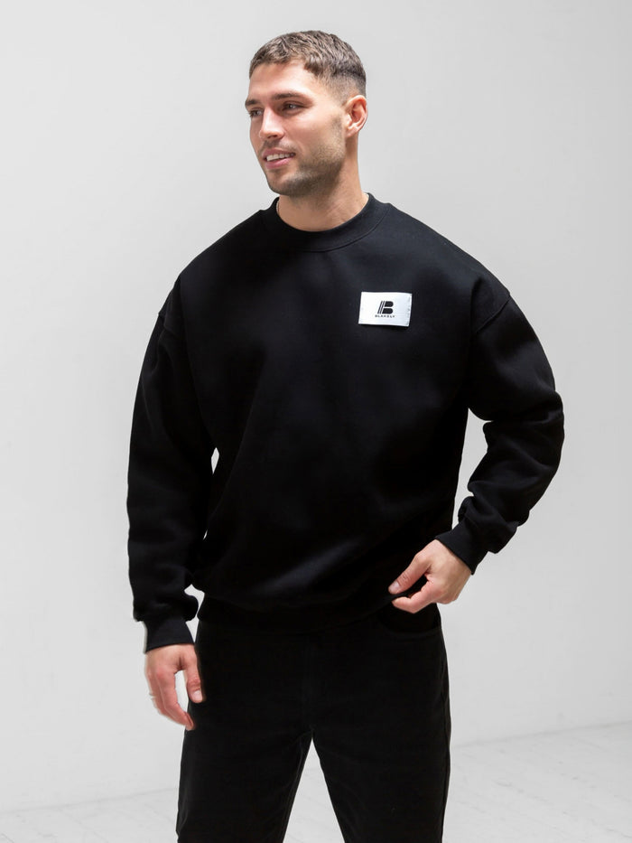 Apex Label Sweater - Black