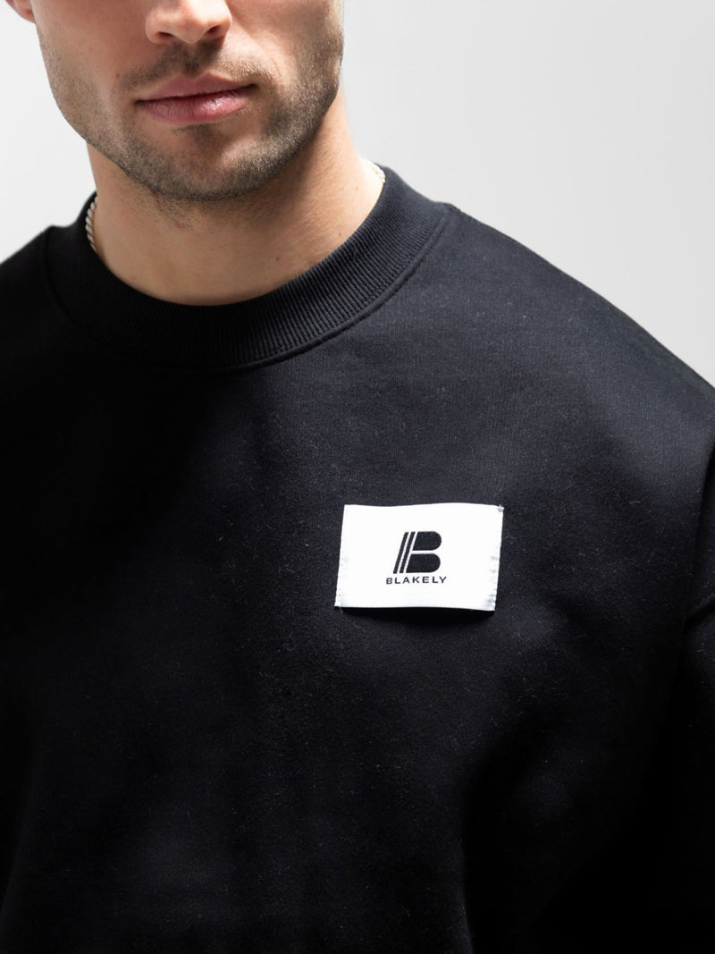 Apex Label Sweater - Black