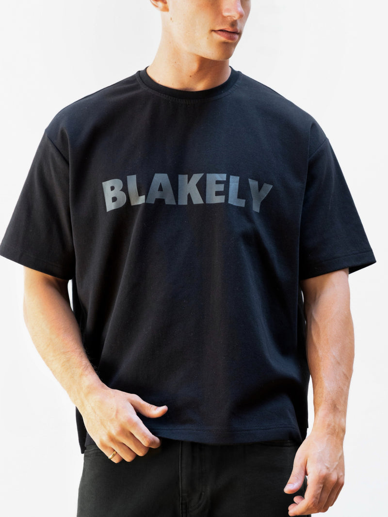 Studio Unfitted T-Shirt - Tonal Black