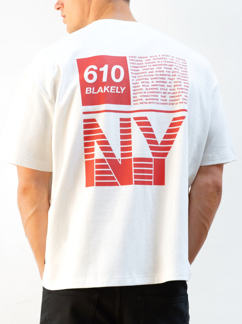 Tribeca 610 Unfitted T-Shirt - Bright White