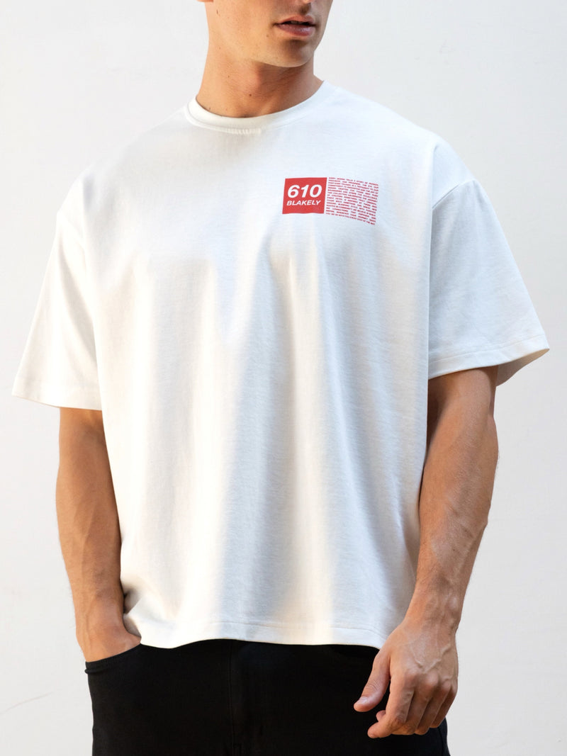 Tribeca 610 Unfitted T-Shirt - Bright White